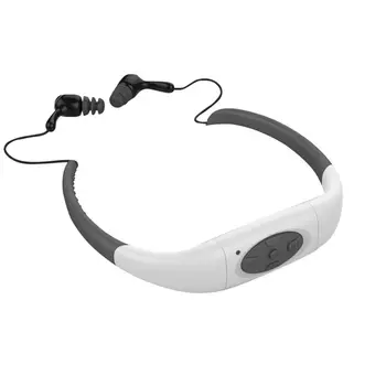 

New 8GB Waterproof For Swimming Surfing Diving Sport Headset MP3 Player FM Radio In-Ear Earphones