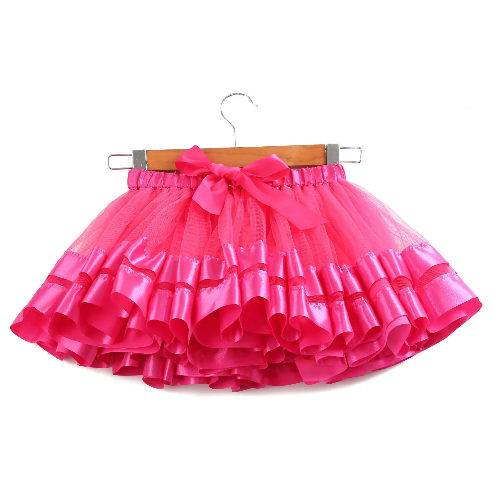 Baby Tutu Skirt Infant Girls Colorful Rainbow Tulle Skirt Princess Mini Dress Children Clothing Pettiskirt Toddler Cloth TTS09