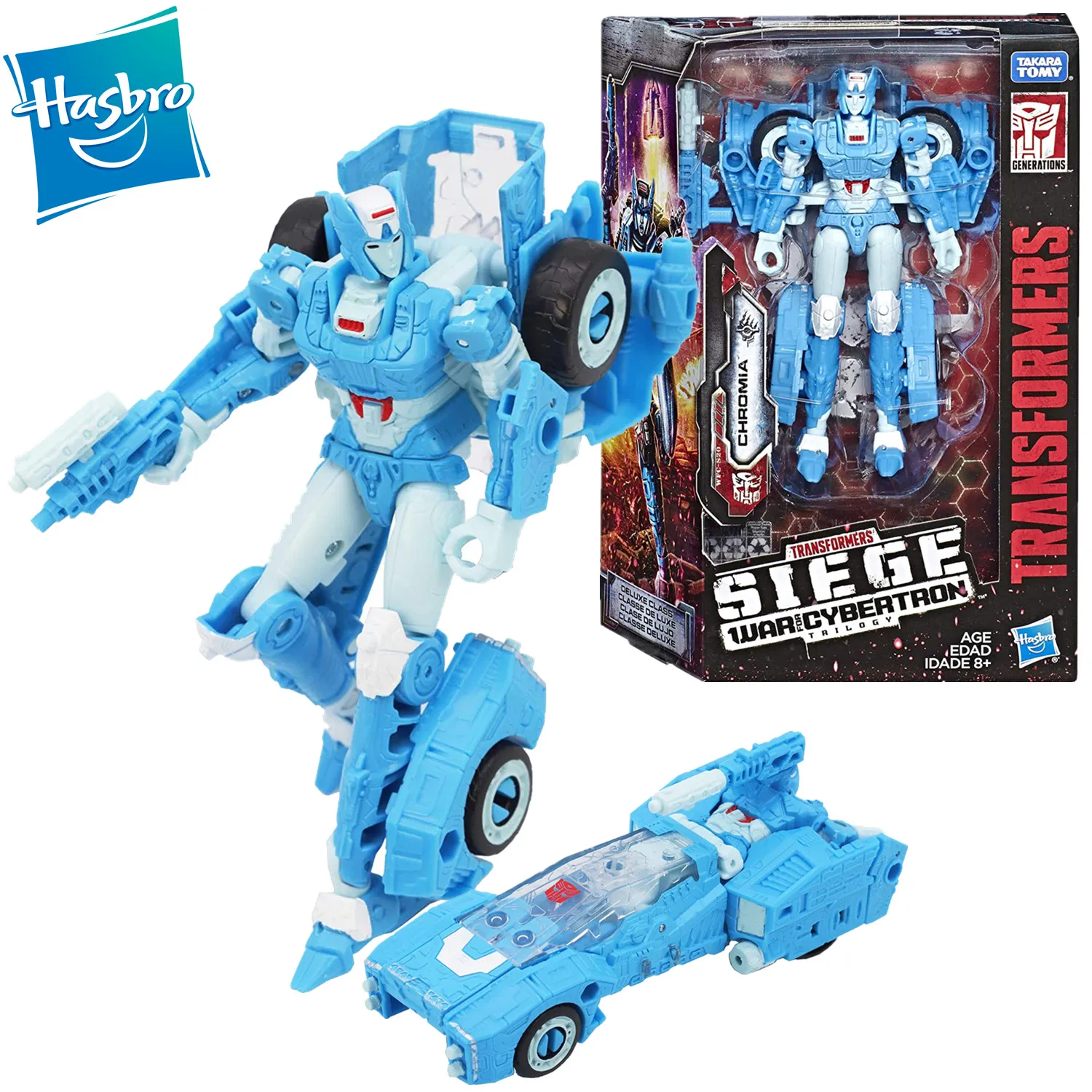 Игрушечные фигурки Hasbro Трансформеры поколения война для Cybertron Deluxe WFC-S20 Chromia