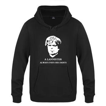 

A Lannister Always Pays His Debts - Game Of Thrones Hoodies Men Fashion Winter Men's Pullover Fleece Hooded Sweatshirts
