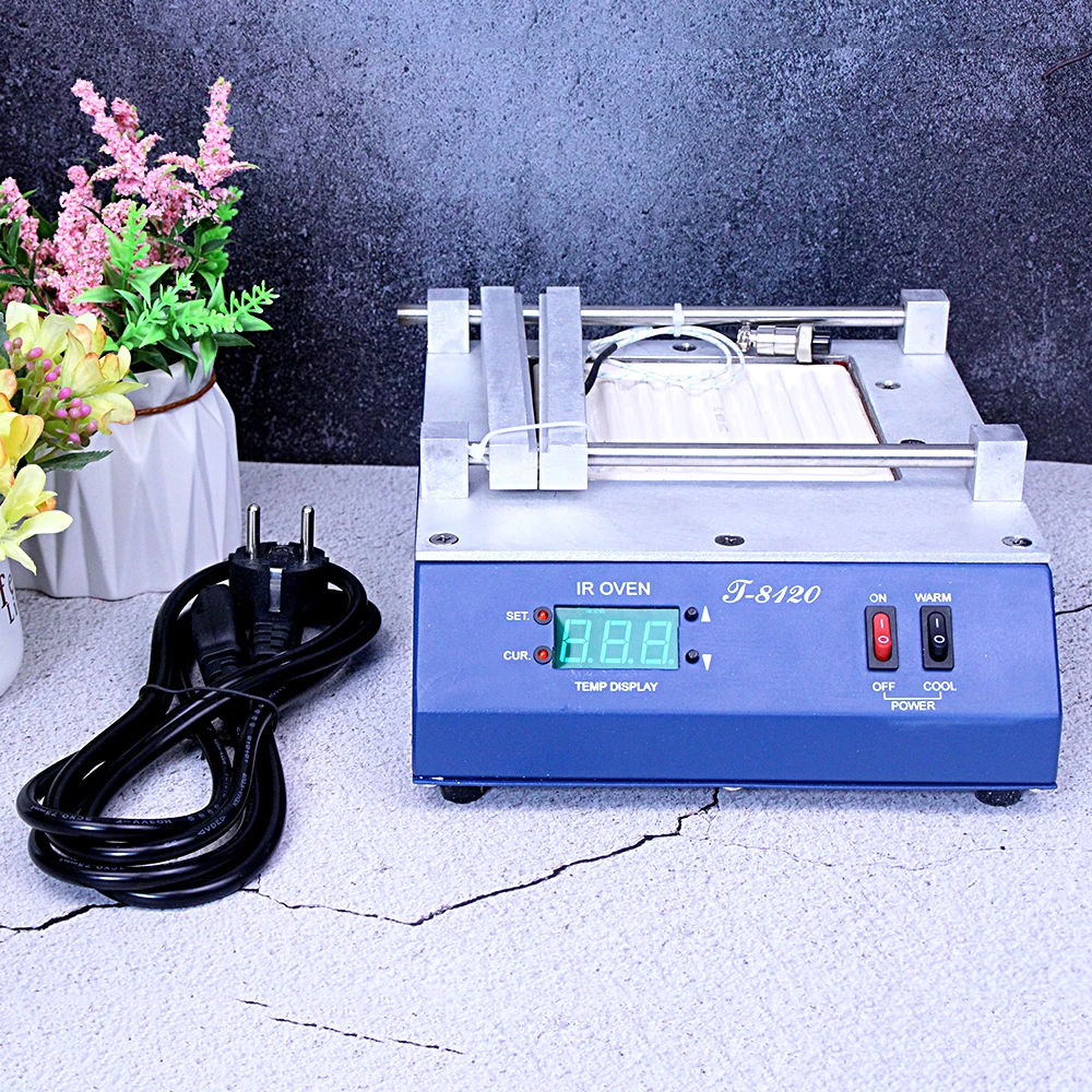 Печь предварительного нагрева PUHUI T-8120 T8120 пластина инфракрасная паяльная станция