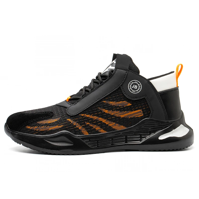  Ź Mens Steel Toe Sneakers Ǽ ۾ Ź High-top Work Boots