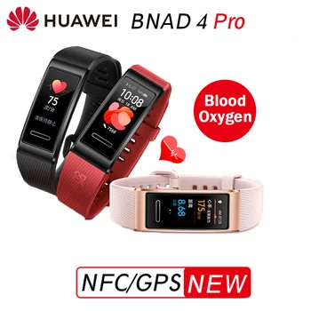 

Huawei Band 4 pro SmartBand Heart Rate Health Monitor Standalone GPS Proactive Health Monitoring SpO2 Blood Oxygen