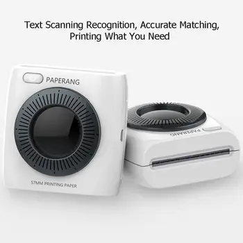 

P2 Pocket Portable Bluetooth Printer Mini Photo Picture Wireless HD Thermal Label Printer P2 300DPI For Mobile Phone Android iOS