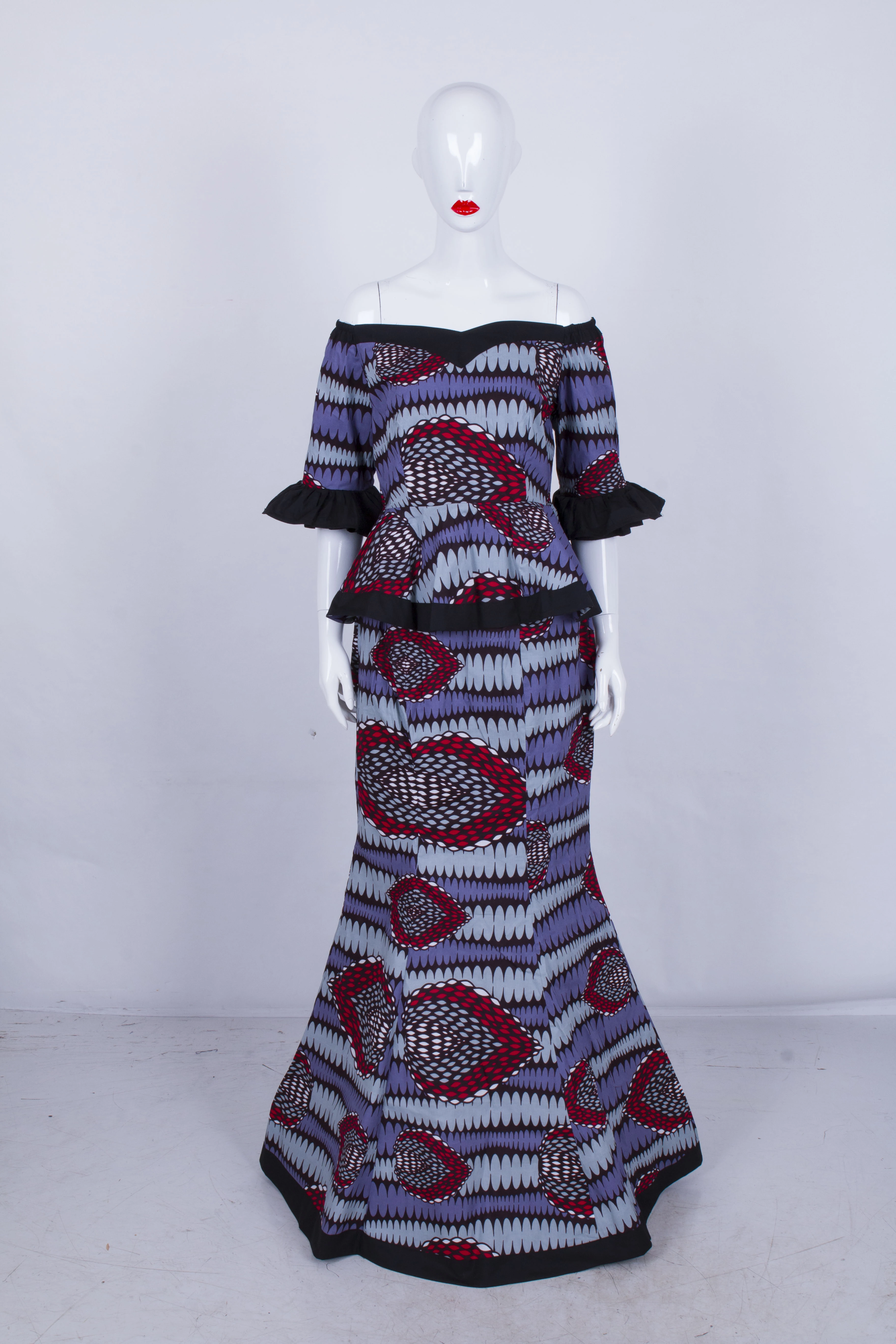 2021 africano vestido feminino vestido de festa