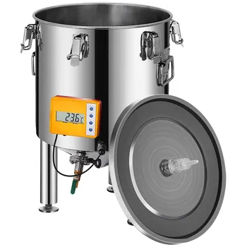 

53L Brew Bucket Wine Fermentor 304 Stainless Steel Beer Fermenter 14 Gallon conical fermentor tank