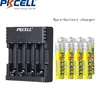 PKCELL AAA 1000mah 1.2v 3A nimh rechargeable battery packed with AA AAA battery charger for ni-mh nicd batteries USB 4/8/12PCS ► Photo 2/6