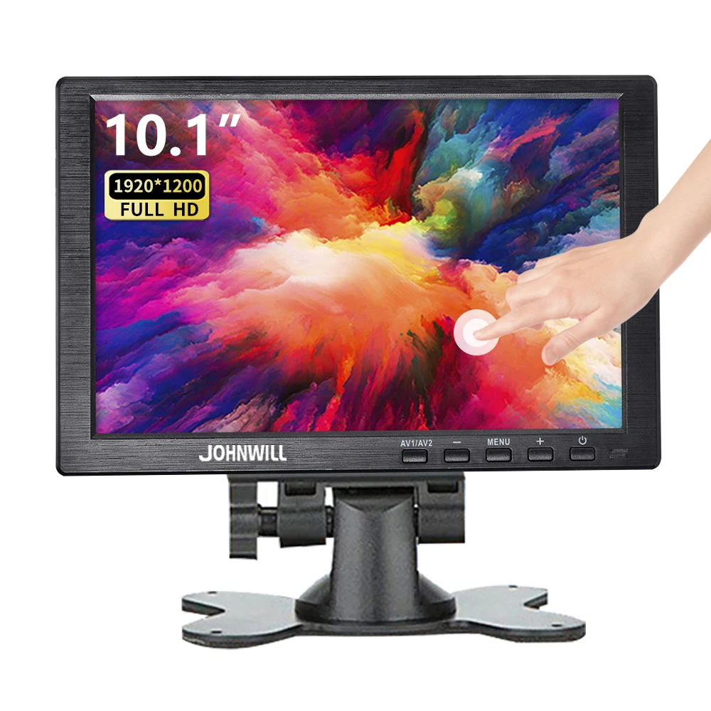 10.1 ″ pc monitor 1920x1200 Touch Gaming monitor für Raspberry Pi PS3 PS4 XBOX360 System CCTV mit VGA HDMI BNC USB LCD display|LCD Monitors| - AliExpress