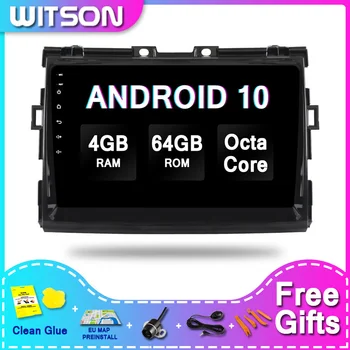 

WITSON BIG SCREEN Android 10 GPS Car DVD Player FOR TOYOTA ESTIMA 4RAM 64ROM