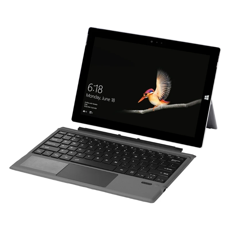 Ультратонкая Беспроводная Bluetooth-клавиатура с трекпадом для Microsoft Surface Go/Go 2