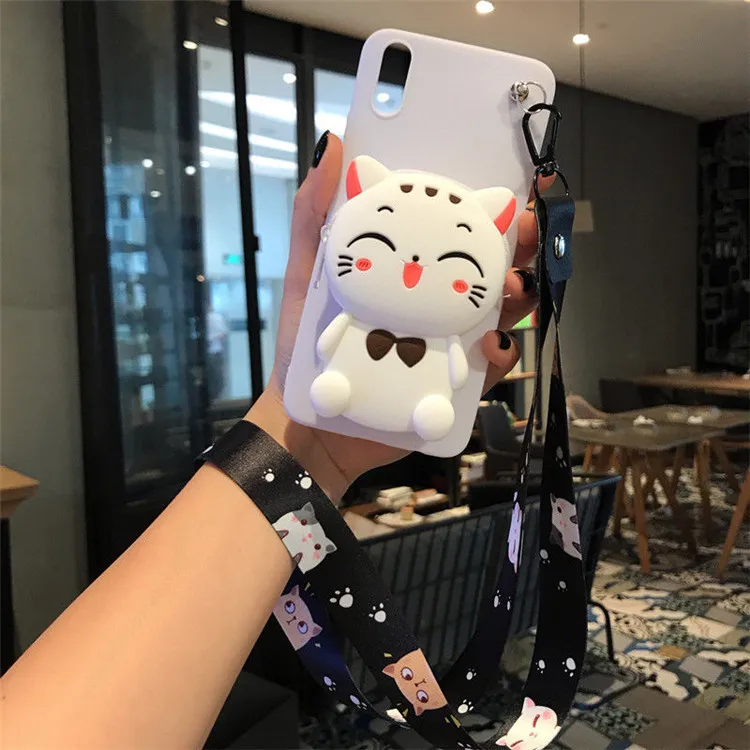XSY 3D Тоторо монетница стежка для OPPO R11 R11S PLUS A1K K1 R17 PRO F7 YOUTH F9 F11 K3 чехол для телефона чехол милый FUNDA COQUE ETUI CAPA - Цвет: XSY