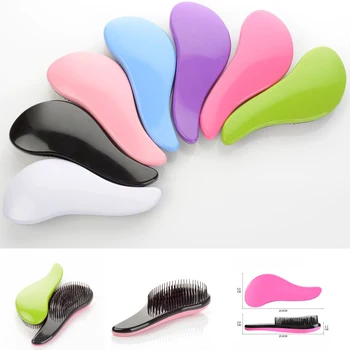 

New Magic Handle Tangle Detangling Comb Shower Hair Brush detangler Salon Styling Tamer exquite cute useful Tool Hot hairbrush