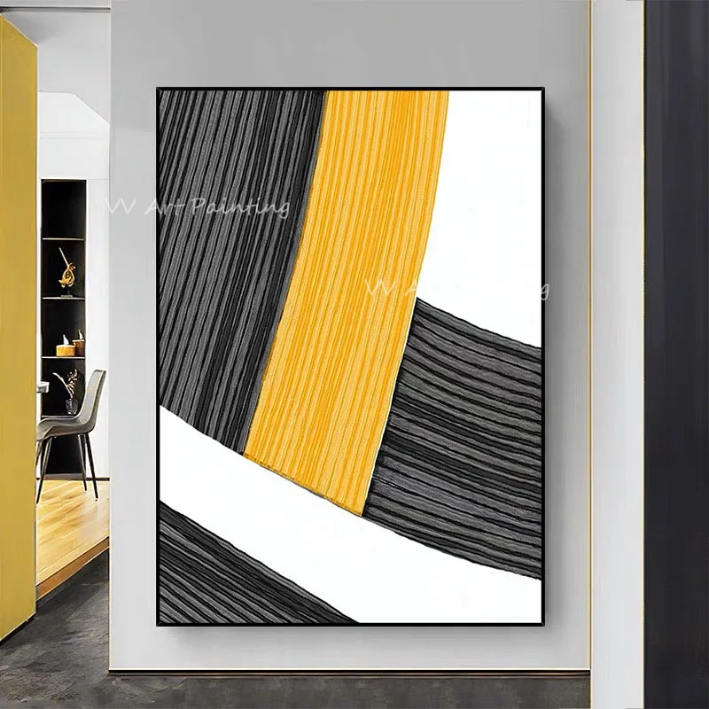 

large size abstract simple modern Oil Painting 100% hand painted picture for kitchen living room decoration artwork gift