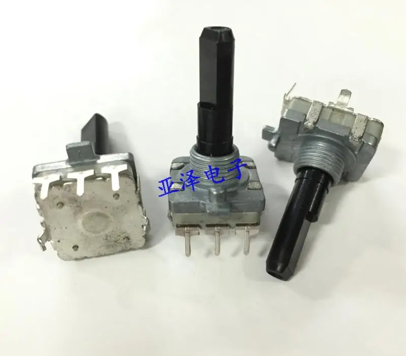 

10PCS/LOT EC16 type encoder 24 positioning point 24 pulse shaft length 25MM digital potentiometer pulse potentiometer
