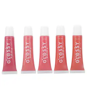 

5 Colors Lip Gloss Set Moisturizing Long-Lasting Lip Makeup Cosmetics Tool