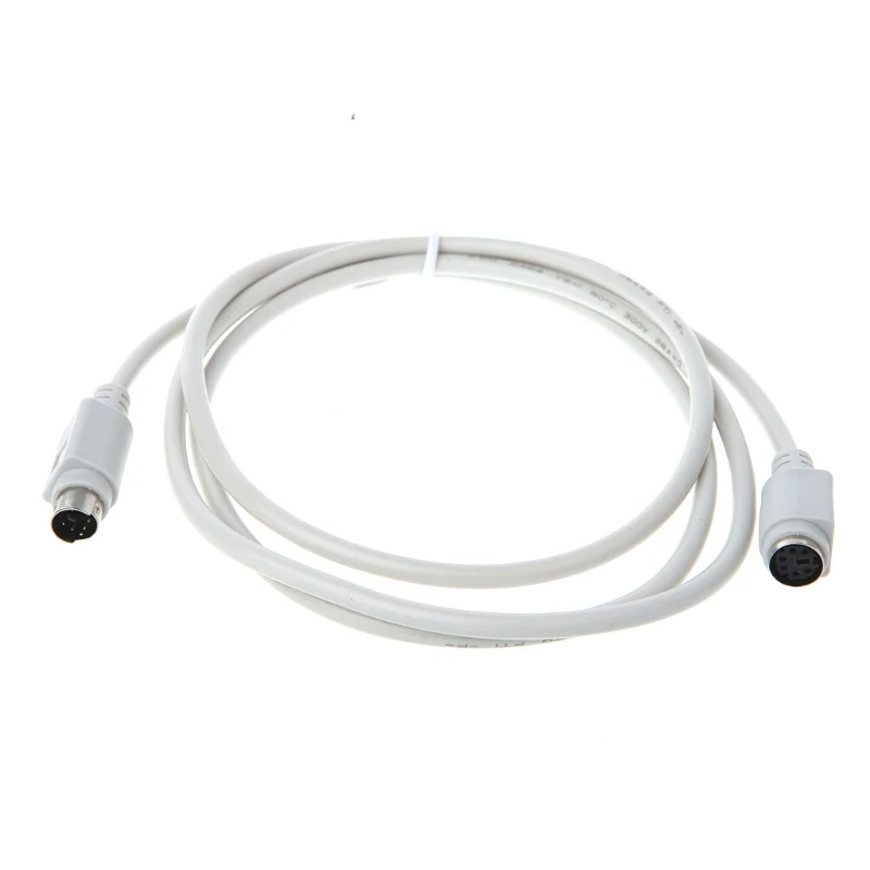PS/2 Keyboard Mouse Male to Female Extension Cable Lead 6 Pin Motherboard Mouse 1.5M/3M/5M