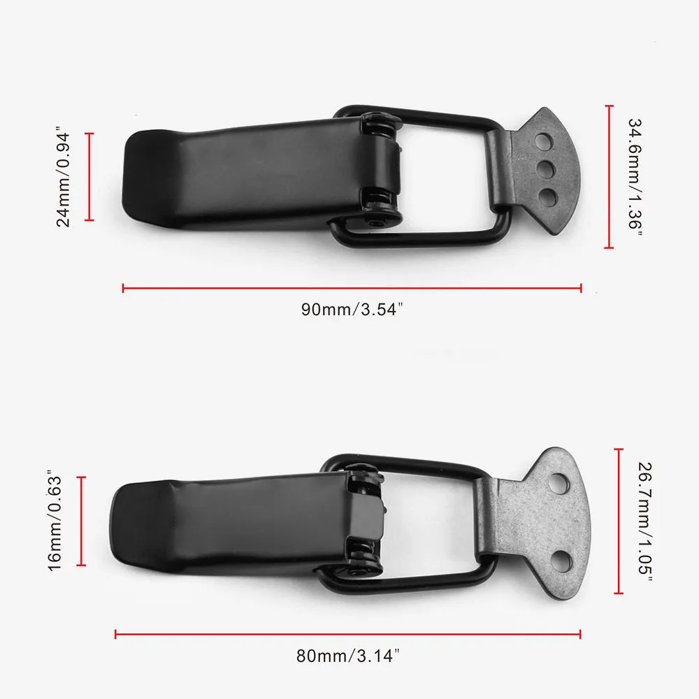 Автомобиль модифицированный 2-Pack универсальный безопасности пряжки фиксирующий Зажим набор бампер затягивающийся крюк модифицированный окруженный замок крепежная пряжка