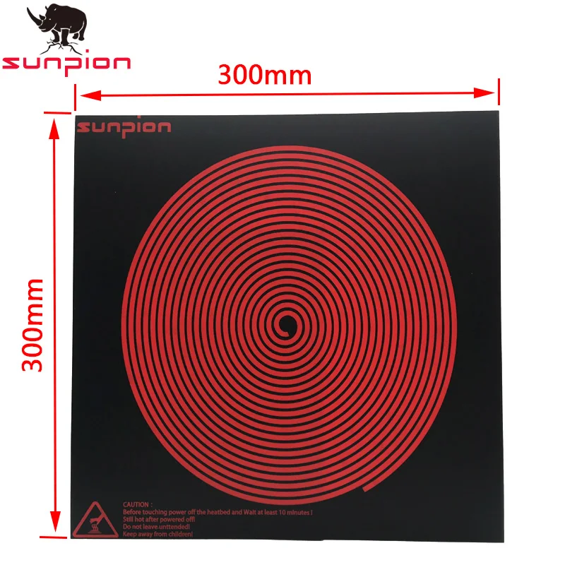 

printer parts 300x300mm Frosted Heated bed Sticker Printing Build Sheets Build Plate Platform Sticker for Creality cr-10 cr-10s