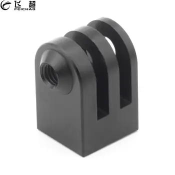 

Feichao 1/4" Tripod Adapter CNC Metal Monopod Mount Base Black for Gopro Hero 8 7 6 5 4 SJCAM DJI OSMO Action Camera Accessories