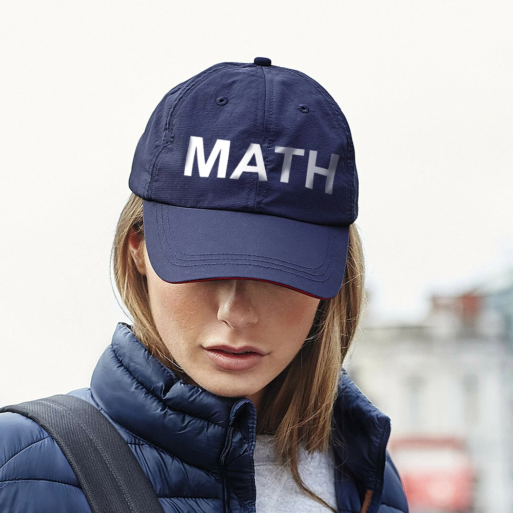 Бейсбольная кепка с надписью Math Andrew Yang, мужская и женская кепка в стиле хип-хоп с вышивкой, уличная Кепка, бейсболка из хлопка для папы