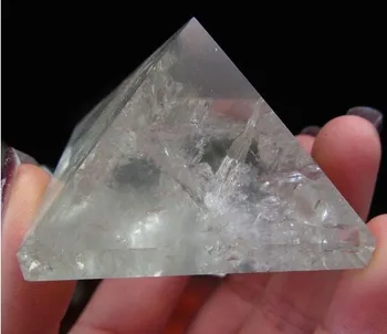 

YM 325 natural citrine quartz rock crystal pyramid polished