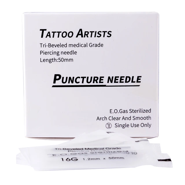 Surgical Steel Body Piercing Needle