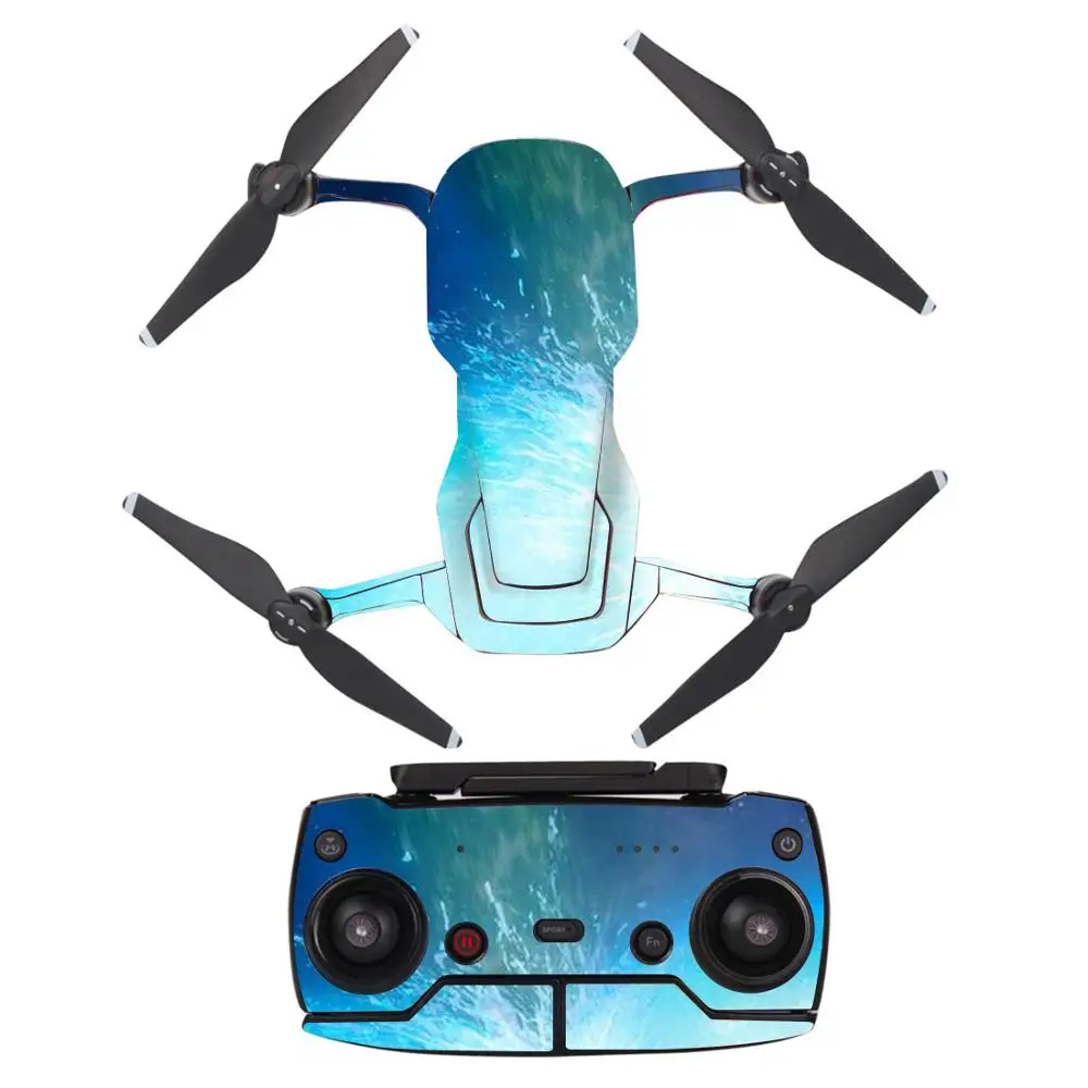 YSDJM-A0135 Супермен ПВХ водонепроницаемая наклейка для DJI MAVIC AIR Drone корпус оболочка защита кожи Квадрокоптер камера Drone Кожа Наклейка s - Цвет: YSDJM-A0135