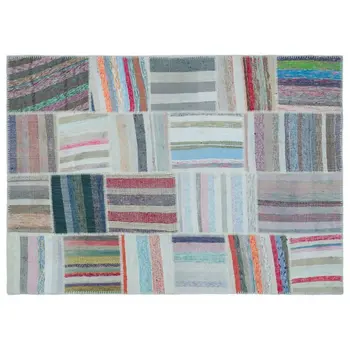 

Handmade Multicolor Vintage Patchwork Rug Area Rug 160x224 Cm-5'3''X7'4''