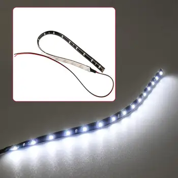 

New white bright 30cm 3528 waterproof auto trucks flexible strip light bar