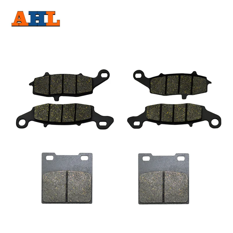 AHL Motorcycle Front and Rear Brake Pad For Suzuki GSX 600F 98-06 GSX 750F 98-06 GSF600 Bandit 600 00-04 SV650 99-02