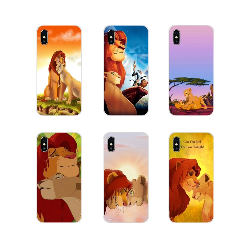 The Lion King Simba And Nala Lover Silicone Shell Covers For Samsung A10 A30 0 A50 A60 0 Galaxy S2 Note 2 3 Grand Core Prime Half Wrapped Cases Aliexpress