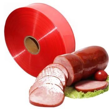 

Food grade Environment-friendly plastics Casings gules Sausage Banana Songjiang egg Ham sausage width 85mm /120mm length 10 m