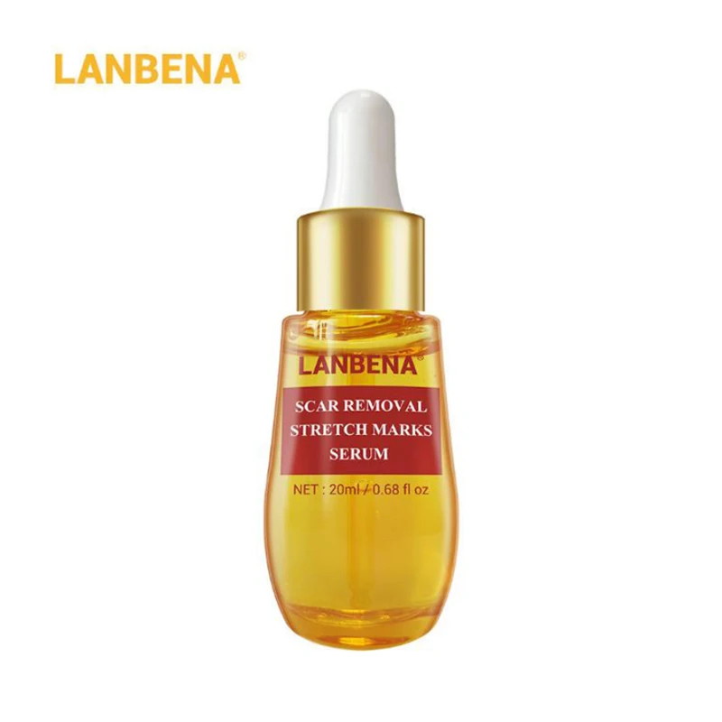 LANBENA акне шрам удаление растяжек сыворотка лечение средство для удаления угрей