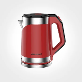 

High Quality 1.8L Large Capacity Electric Kettle 1500W High Power Household Teapot Double-wall Construction Boiling Water Faster