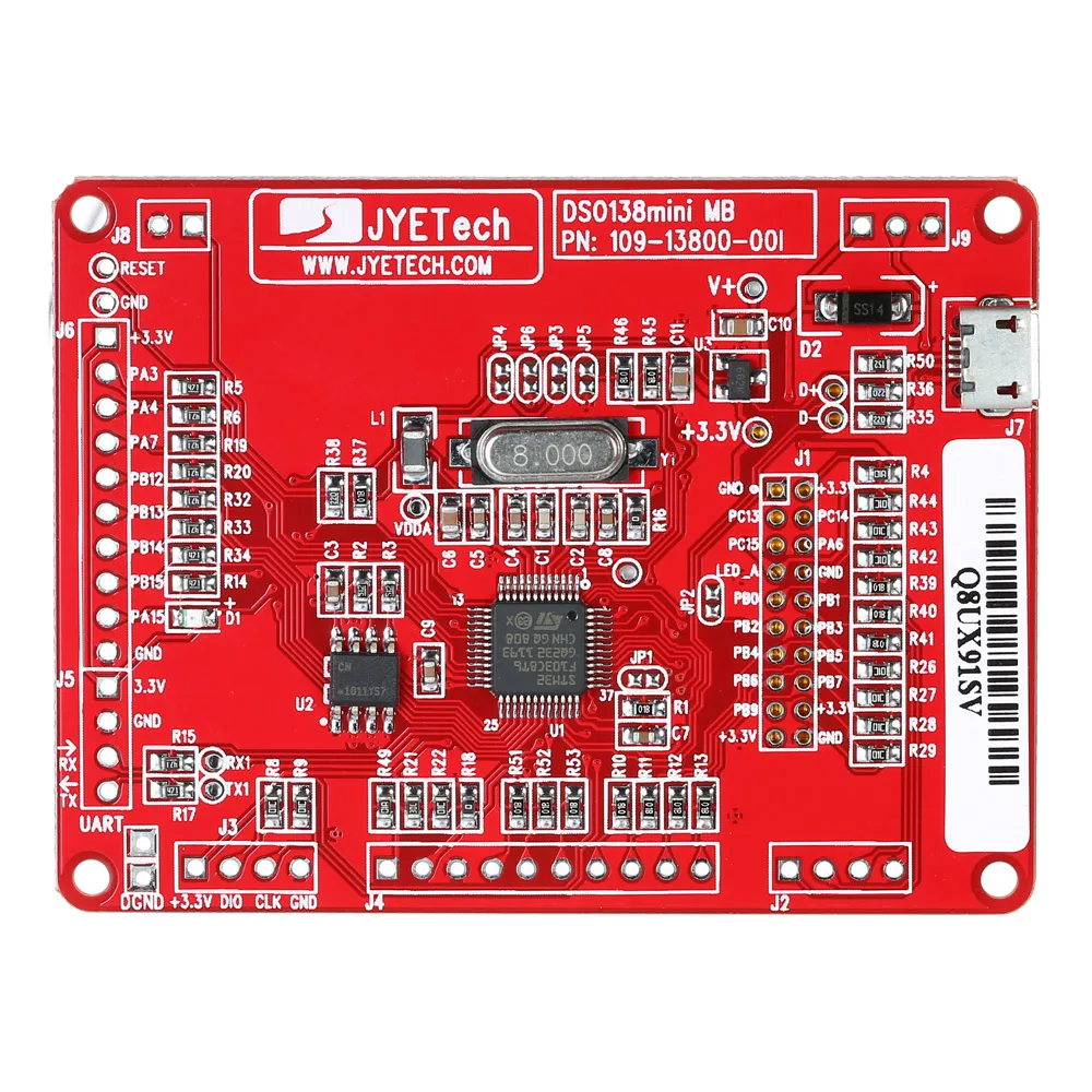 JYE Tech DSO138 13805K мини цифровой осциллограф DIY Kit SMD части предварительно припаянный электронный Обучающий набор осциллографы