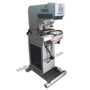 

2 color shuttle tampographica print machine with inkwell