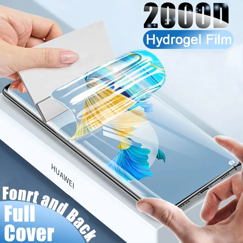 Гидрогелевая Защитная пленка для Huawei P40 P20 P30 Lite P smart 2020 Honor Mate 30 20 20i 40 Pro без стекла