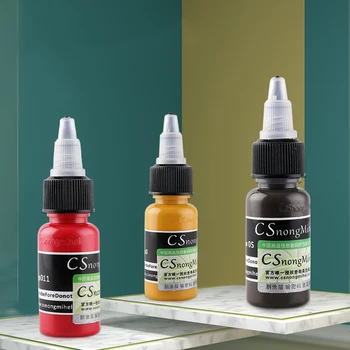 

15ml/Bottle CS Micro Pigment Cosmetic Color Permanent Makeup Tattoo Inkink