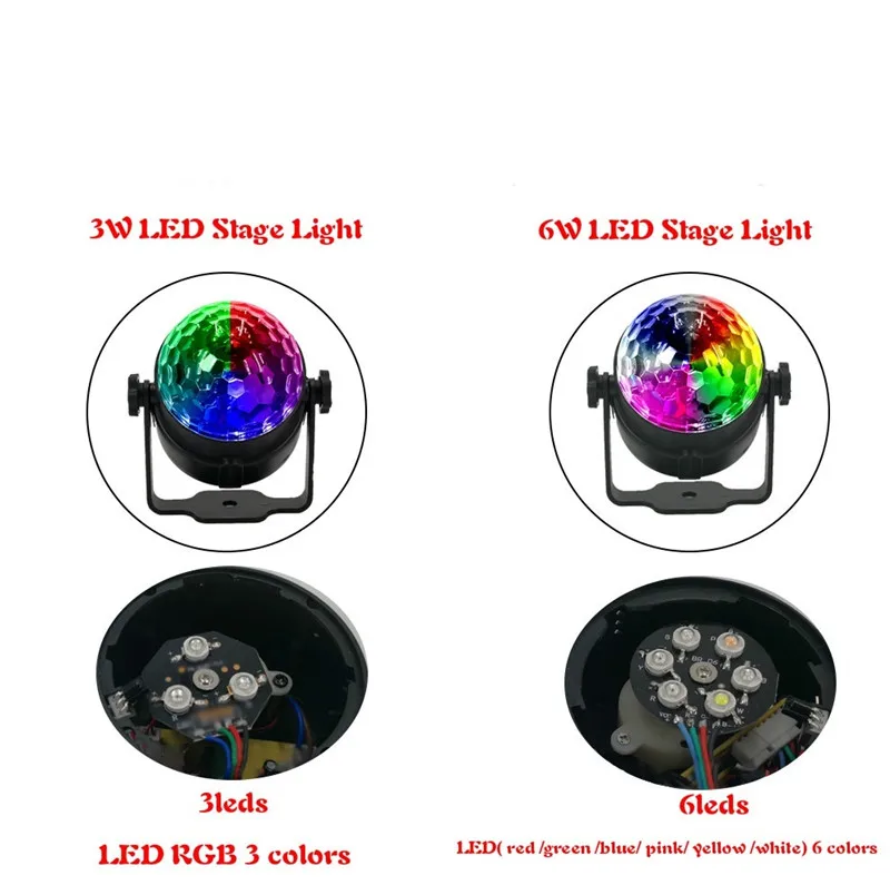 Клубный сценический эффект света для дискотеки, клуба Rave вечерние RGB Кристалл светодиодный проектор шар