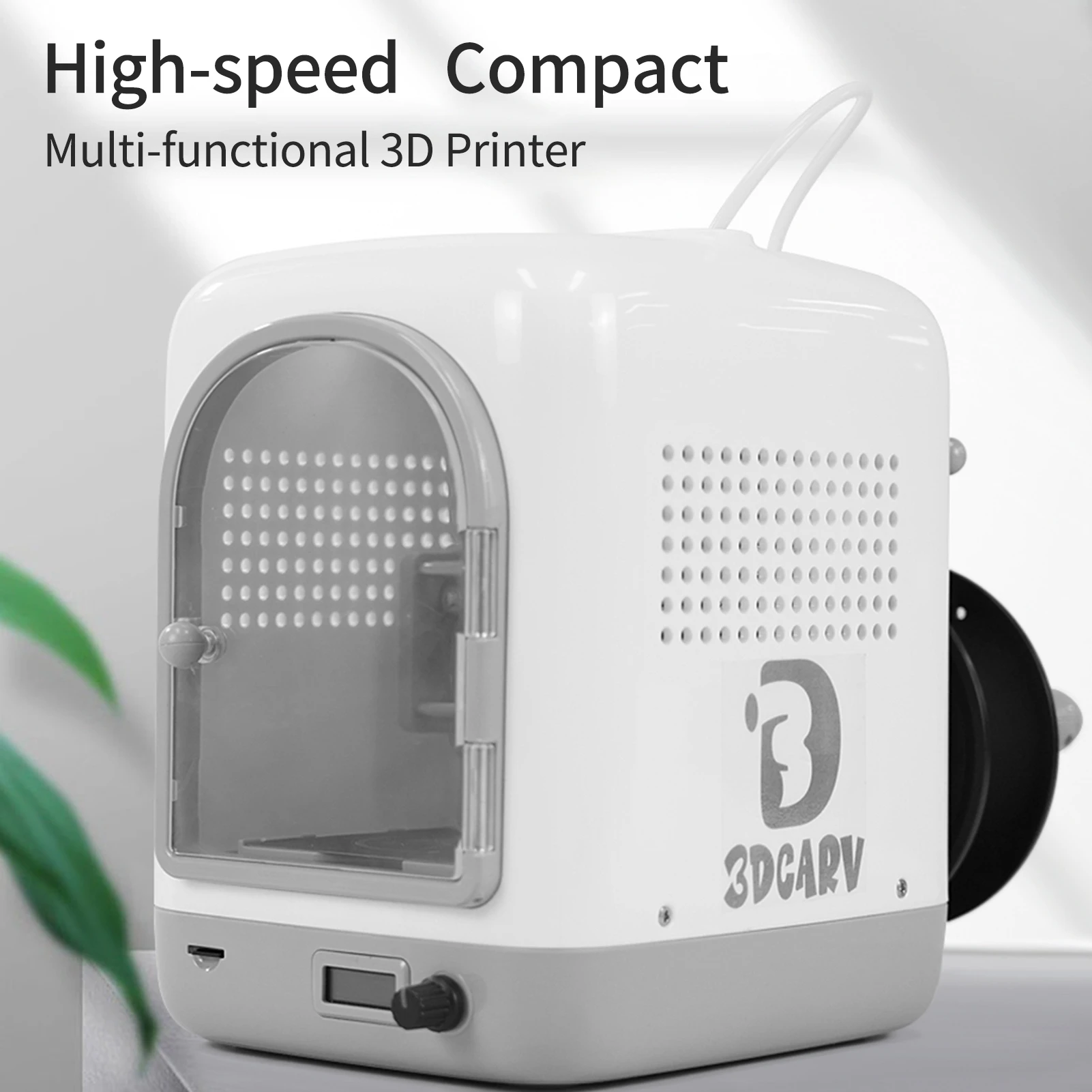 Mini impresora 3D escritorio completamente con tarjeta TF, filamento PLA, para reanudar la impresión para niños, de impresión 3D familiar|Impresoras 3D| - AliExpress