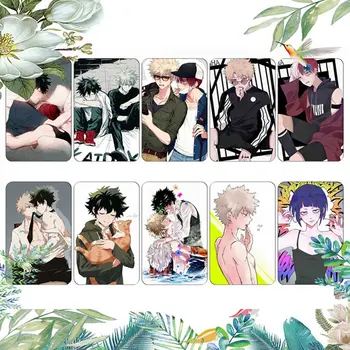 

10Pcs/Set Anime My Hero Academia Postcard Post Cards Sticker For Kids Gift