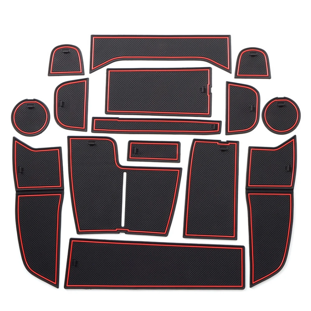 

Anti-Slip Gate Slot Mat Rubber Coaster for Ford Focus 4 MK4 2019 2020 2021 ST RS Accessories Car Stickers 10Pcs Focus IV