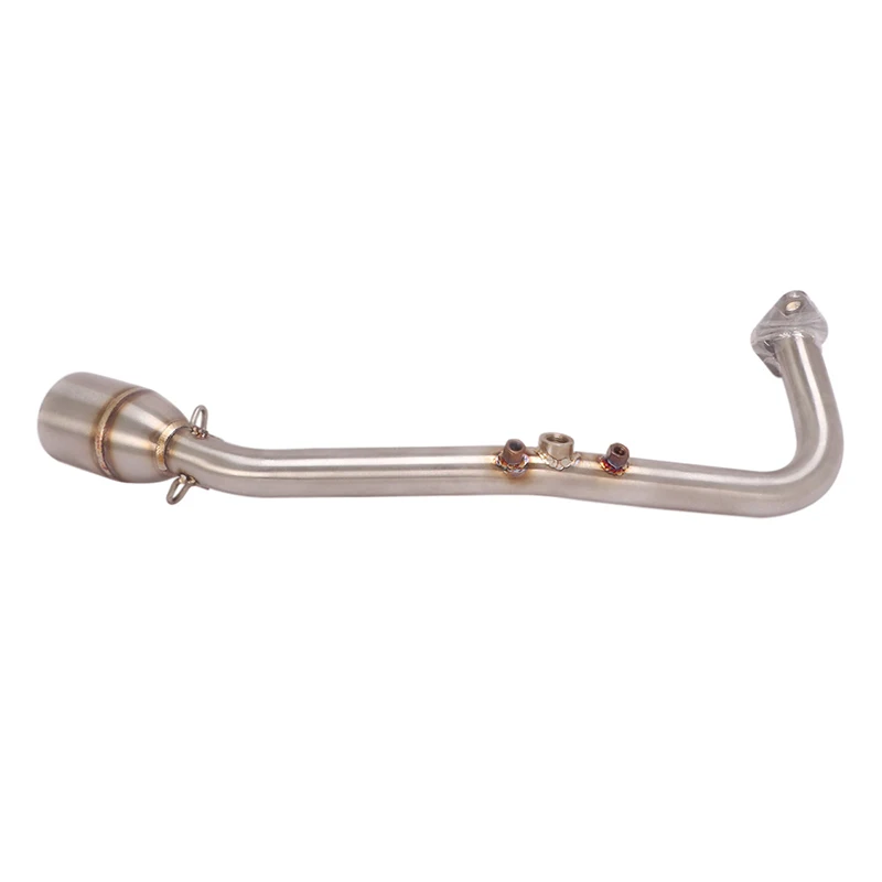 Motorcycle Exhaust Muffler Modified Stainless Steel Middle Tube Escape Moto Front Middle Connector Link Pipe For LIFAN LF-KPV150 - Image 3