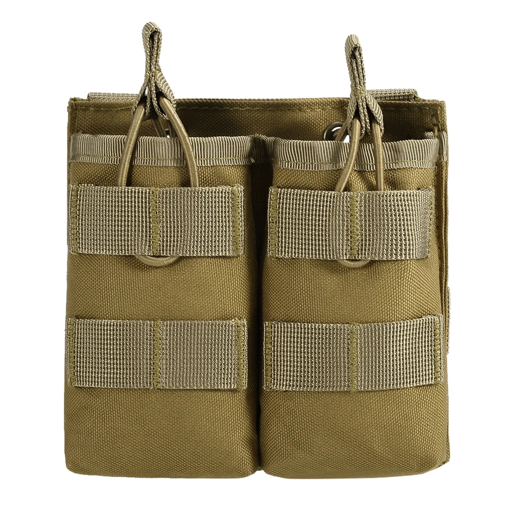 Тактический MOLLE двойной открытый Топ маг мешок M4/M16 подсумок на открытом воздухе страйкбол Военная Пейнтбол Снаряжение Открытый