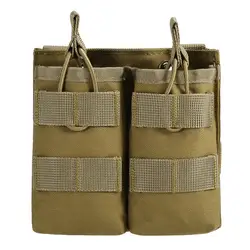 Тактический MOLLE двойной открытый Топ маг мешок M4/M16 подсумок на открытом воздухе страйкбол Военная Пейнтбол Снаряжение Открытый