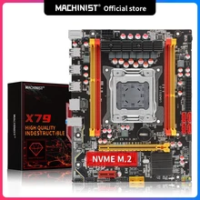Machinist-placa base X79 LGA 2011, compatible con procesador Xeon E5 V1 V2 CPU, memoria de doble canal DDR3 RAM, E5 V:3.3K1