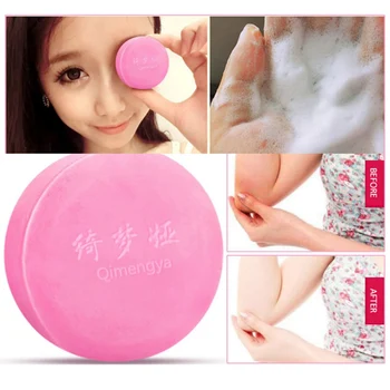 

Female Private Part Whitening Soap Moist skin Moisturizing Lightening Pigment Brighten Skin Tone Handmade Soap 2019 Hot goods!!!