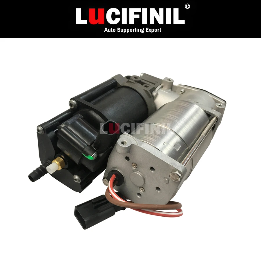 Воздушный компрессор с подвесным клапаном LuCIFINIL подходит для BMW X5 X6 F15 F16 37206875177