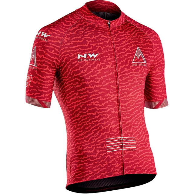 Northwave Мужская футболка для велоспорта, летняя одежда с коротким рукавом для горного велосипеда, одежда для велоспорта, одежда для велоспорта - Цвет: 1