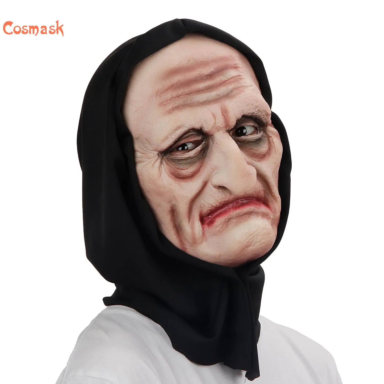 Смешная маска Cosmask из искусственной пены для взрослых ужасная латексная на